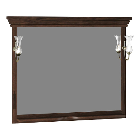 Зеркало OPADIRIS Риспекто 120, орех антикварный (нагал), с выключателем