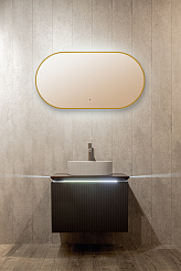 Зеркало Silver Mirrors Viva - GOLD 550х1050 (бесконтактный сенсор) гор/верт.