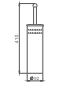 Напольный ершик HAIBA HB902