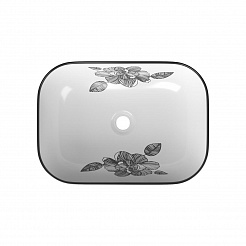 Умывальник накладной, прямоугольный Point Венера 46, PN43073WB