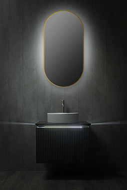 Зеркало Silver Mirrors Viva - GOLD 550х1050 (бесконтактный сенсор) гор/верт.