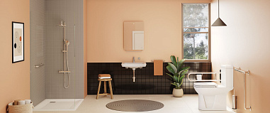 Поручень для ванны 60 см Vitra Arkitekta A44449 Хром