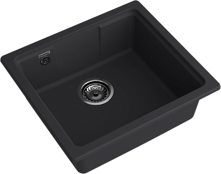 Мойка кухонная GranFest URBAN 4550 подстольный монтаж 1-чаша 450*500мм черный