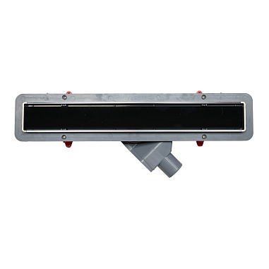 Душевой лоток POINT Деметра стекло черное 650 арт PN50465GLB
