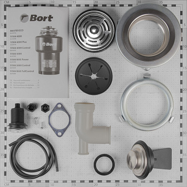 Измельчитель пищевых отходов BORT TITAN MAX Power
