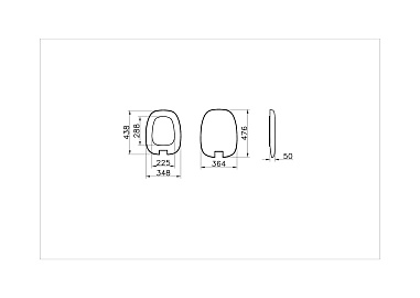 Сиденье Vitra Plural 126-003-009 для унитаза, дюропласт, микролифт, белый