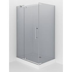 Душевое ограждение Erlit ER10112H-C4 (1200x900x2000) прямоугольное, тонированное