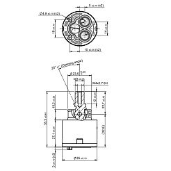 Картридж SEDAL Cold Start Termaclick Mirror 35 мм, короткий, блистер