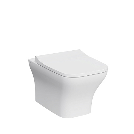 Унитаз Vitra Zentrum Square 7484B003-0075, подвесной, безободковый