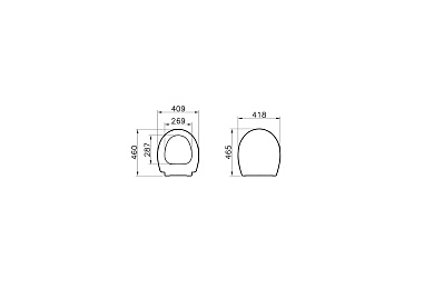 Сиденье Vitra Memoria 106-003R009 для унитаза, дюропласт, микролифт, белый