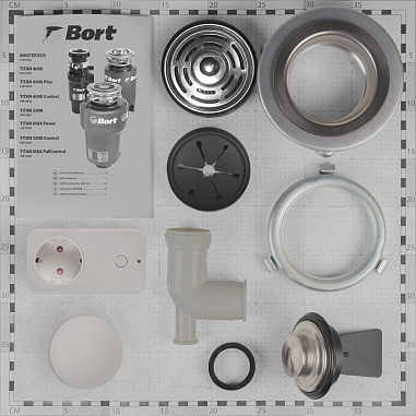 Измельчитель пищевых отходов BORT TITAN 4000 Control