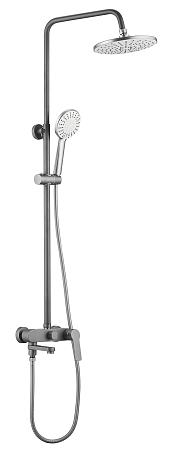 Душевая система со смесителем, арт. ST300GRAPHITE, ESKO
