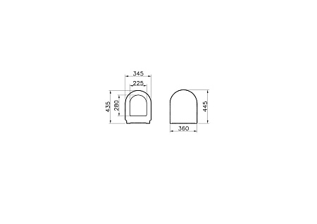 Сиденье для унитаза Vitra S50 72-003-309, микролифт